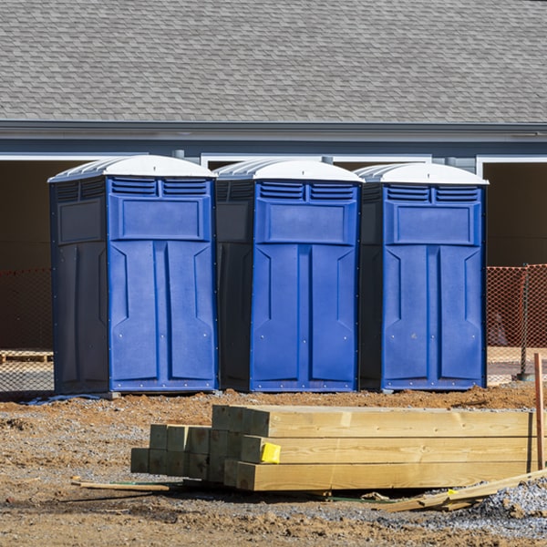 are there any restrictions on what items can be disposed of in the porta potties in Terre du Lac Missouri